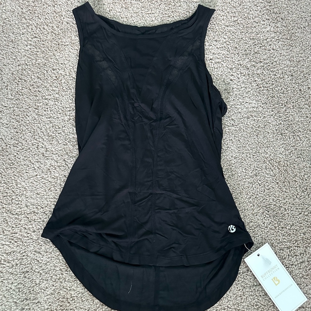 BuffBunny Black Tank Top